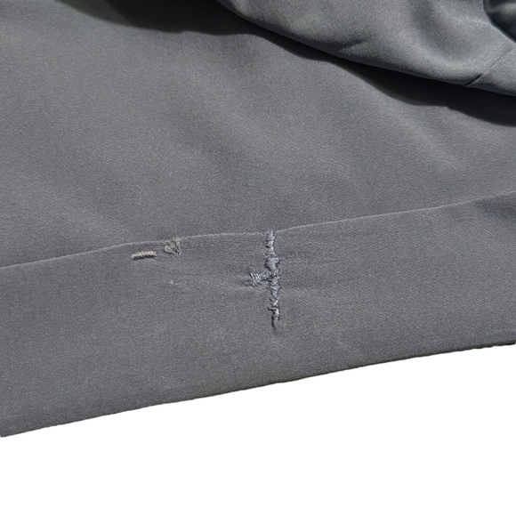 Danskin Slate Blue Paperbag Athletic Shorts - Picture 6 of 6